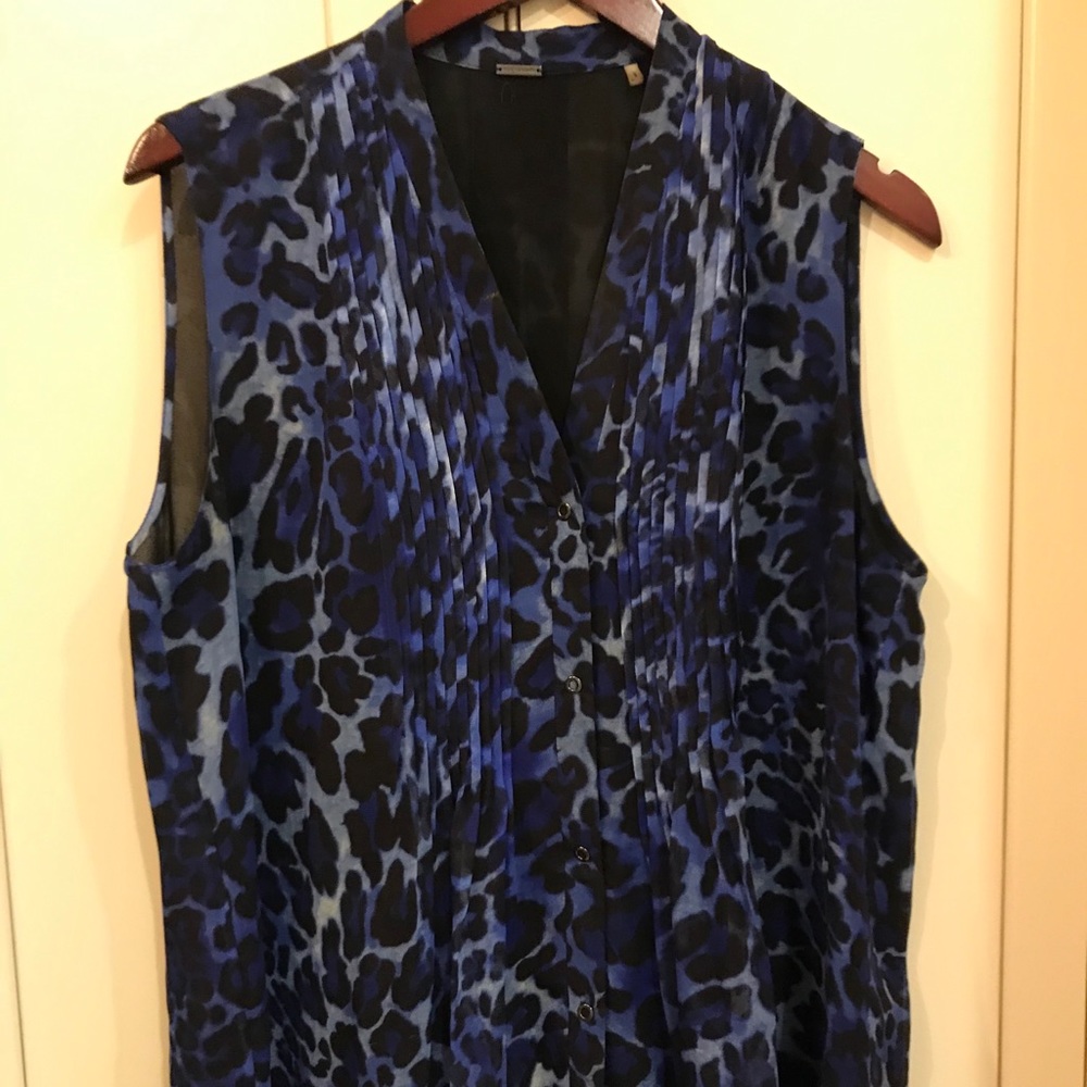 ELIE TAHARI animal print top